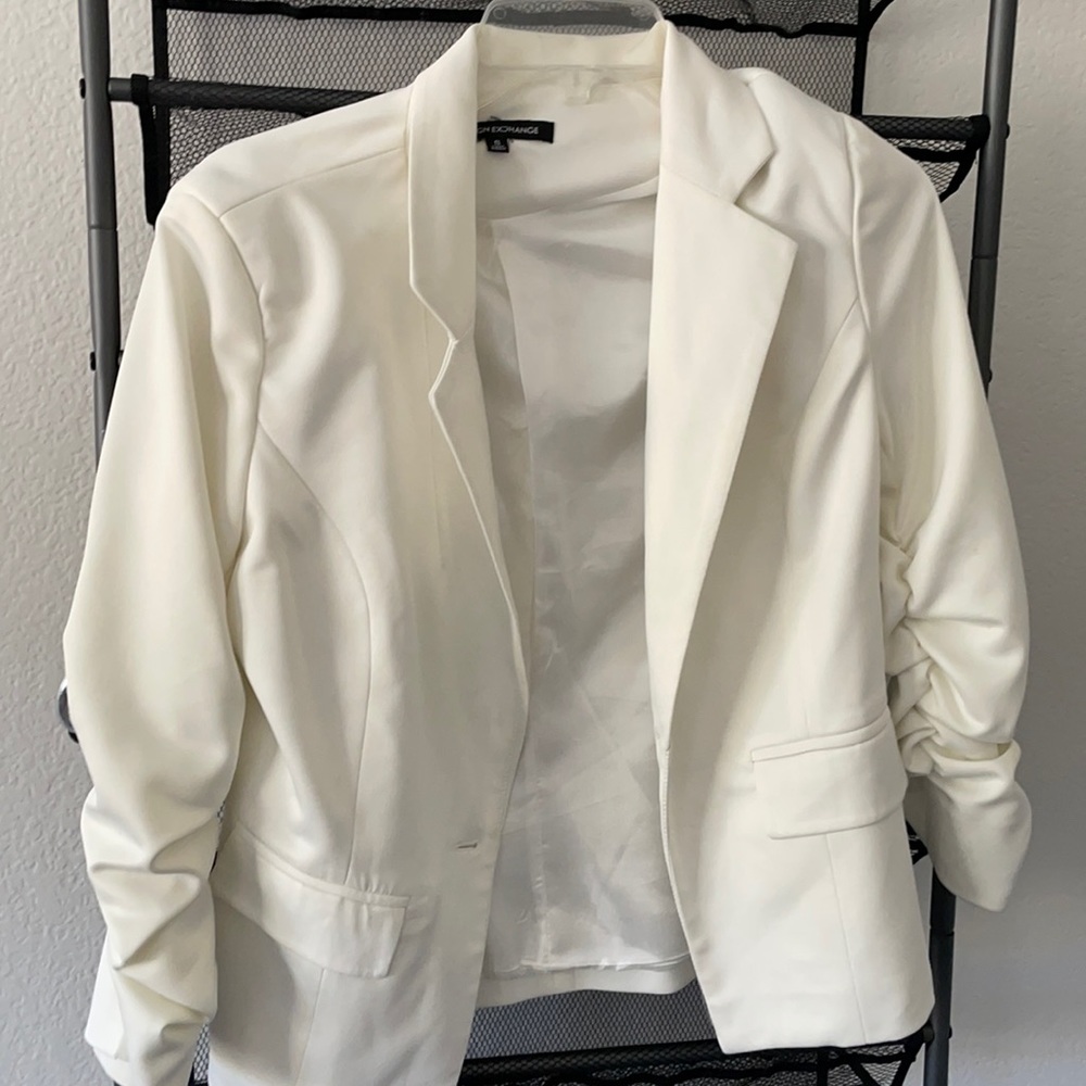 Great jacket can be worn with jeans . Great condition